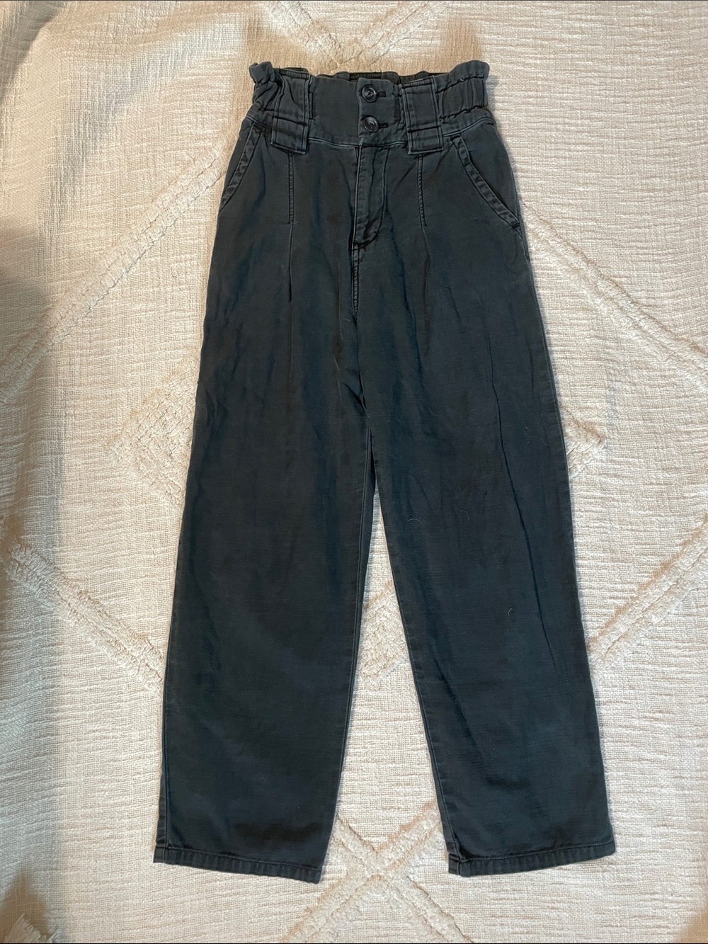 Free People Pleated Wide Leg Pants